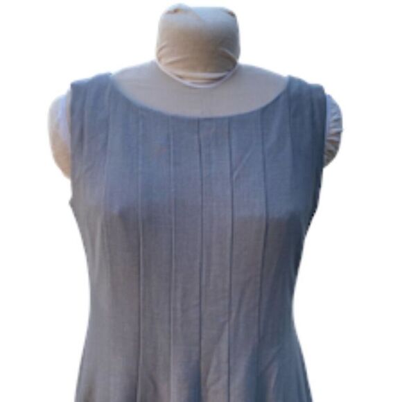 R & M Richards 2-Piece Dress/Jacket Gray Sz. 12 Office Easter Professional - Picture 2 of 11